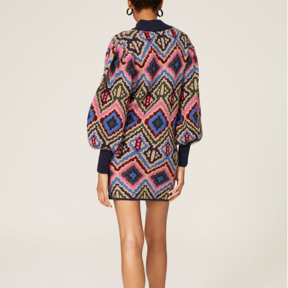 FARM Rio Rauti Sweater Dress - Picture 4 of 7